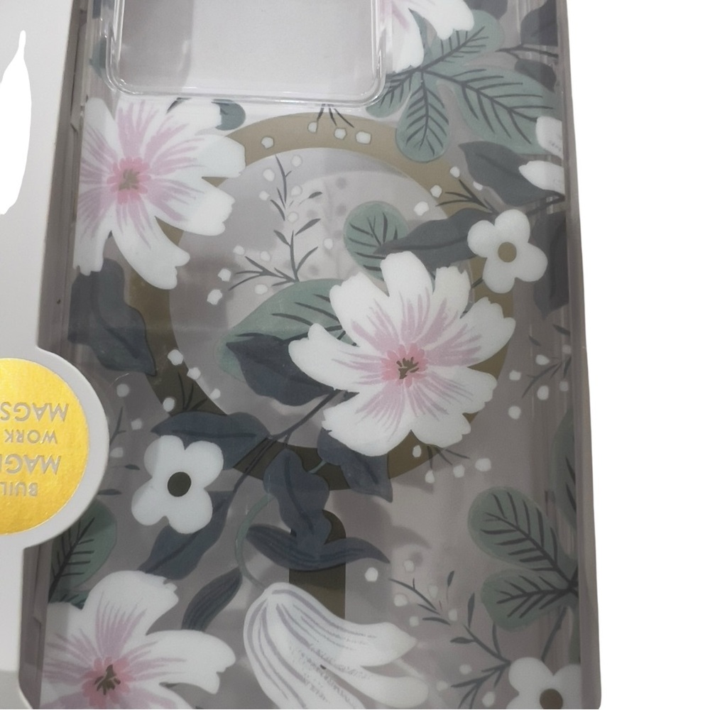 Rifle Paper Co. iPhone 15 Pro Phone Case - Floral - MagSafe- New Open Box